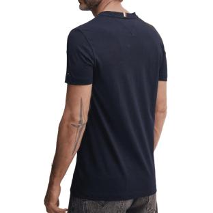 T-shirt Noir Homme Tommy Hilfiger Printed