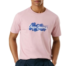 T-shirt Rose Homme Pepe jeans Milton