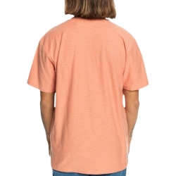 T-Shirt Corail Homme Quiksilver Slub roundneck