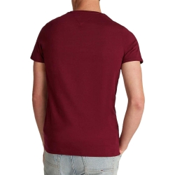 T-Shirt Bordeaux Homme Tommy Hilfiger Jerseys