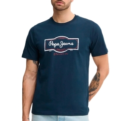 T-shirt Marine Homme Pepe Jeans Daxton