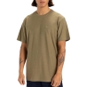 T-Shirt Kaki Homme Quiksilver Slub roundneck