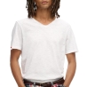 T-Shirt Blanc Homme Superdru Raw