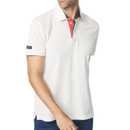 Polo Blanc Homme TBS Polo CLYDEPOL