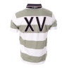 Polo Kaki/Blanc Homme Rugby TOWN