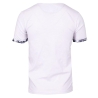 T-shirt Blanc/Marine Homme La Maison Blaggio Melzac