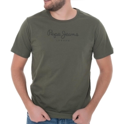 T-shirt Kaki Homme Pepe jeans Eggo SEB