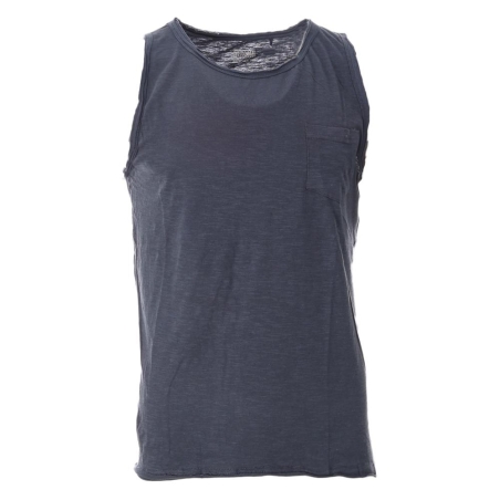 Débardeur Bleu Homme Paname Brothers DYLAN