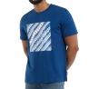 T-shirt Bleu Homme Umbro Gradien Box Quetzal
