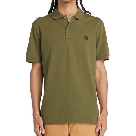 Polo Kaki Homme Timberland Sleeve