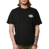 T-shirt Noir Homme Kaporal TITUS