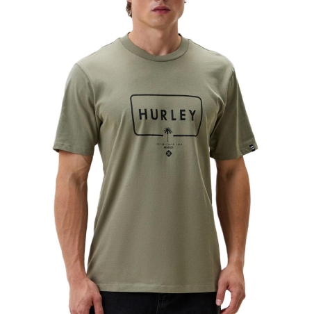 T-shirt Kaki Homme Hurley Laguna