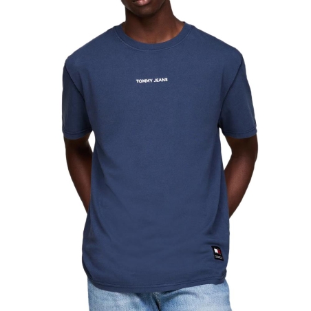 T-shirt Marine Homme Tommy Jeans Reg Gd