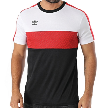 T-Shirt Rouge/Noir Homme Umbro Spl