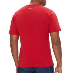 T-shirt Rouge Homme Pepe Jeans Daxton