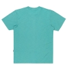 T-Shirt Turquoise Homme Quiksilver Slub roundneck