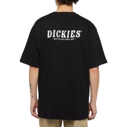 T-shirt Noir Homme Dickies Script