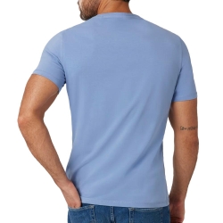 T-shirt Bleu Homme Guess M4YI35J1314