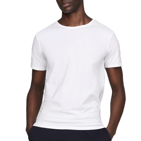 Lot de 3 T-Shirts Blanc Homme Tommy Hilfiger Stretch
