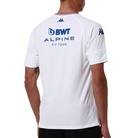 T-shirt Blanc Homme Kappa Adowi
