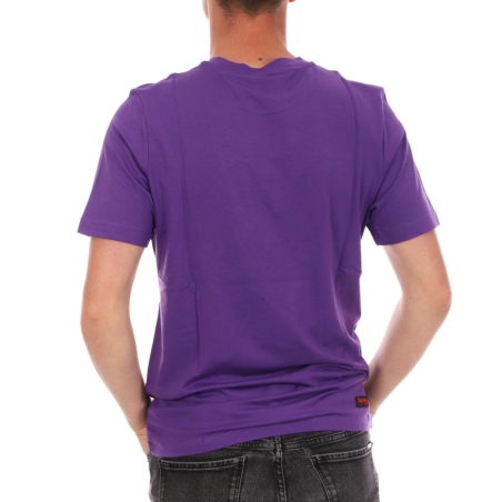 T-shirt Violet Homme Supreme Grip Gun