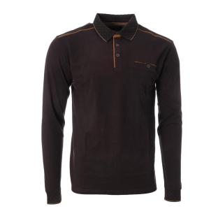 Polo Manches Longues Gris Homme RMS26 91233
