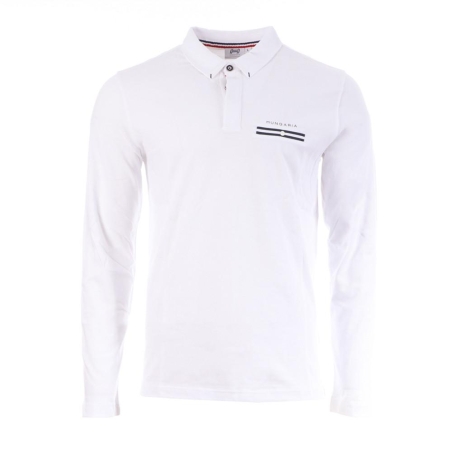 Polo Blanc Homme Hungaria Sangay