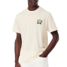 T-shirt Beige Homme Lacoste French Mad