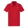 Polo Rouge Homme Schott Pique Paul