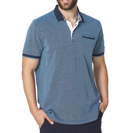 Polo Bleu Homme TBS THUANPO