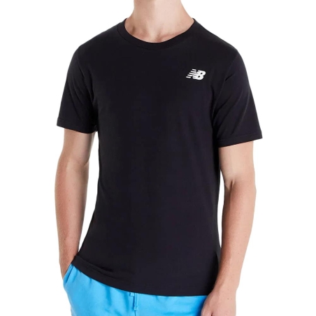 T-shirt Noir Homme New Balance Classic