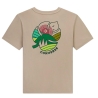 T-Shirt Beige Homme Converse Outdoor Leaf