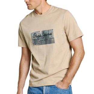 T-shirt Marron Clair Homme Pepe jeans Connor