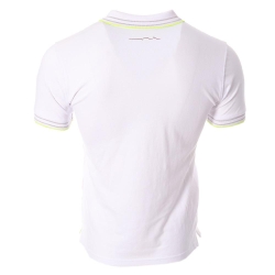 Polo Blanc/Gris Homme Teddy Smith Pasian