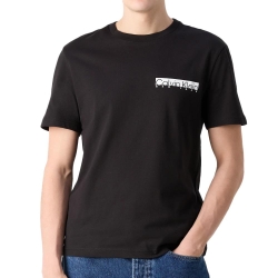 T-shirt Noir Homme Calvin Klein Jeans Chest