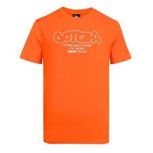 T-shirt Orange Homme Gotcha Shifty