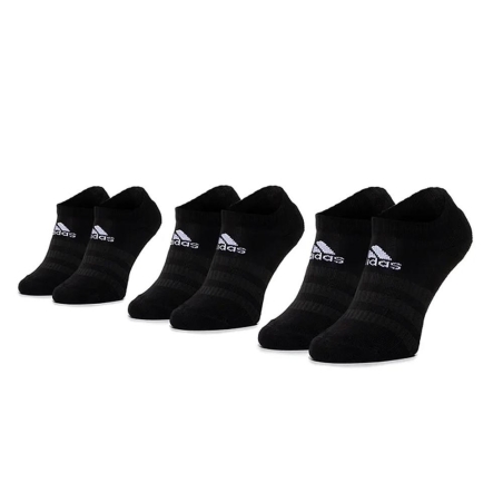 X3 Paires de Chaussettes Noir Homme Adidas DZ9385