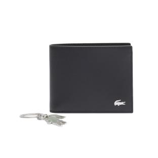 Portefeuille Noir Homme Lacoste farine