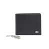 Portefeuille Noir Homme Lacoste farine