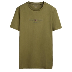 T-shirt Kaki Homme Teddy Smith 11017024D0