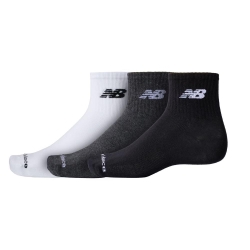 X3 Paires de Chaussettes Noir/Blanc/Gris Homme New Balance Everyday