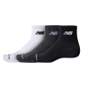 X3 Paires de Chaussettes Noir/Blanc/Gris Homme New Balance Everyday