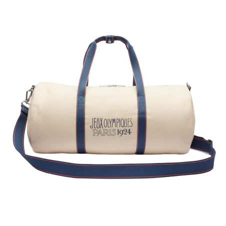Sac de Voyage Beige/Marine Mixte Lacoste Duffle