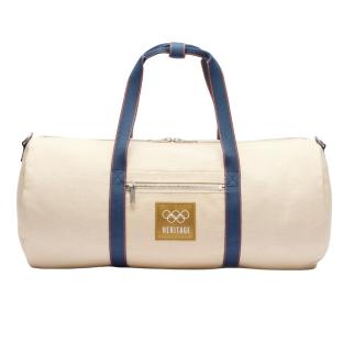 Sac de Voyage Beige/Marine Mixte Lacoste Duffle
