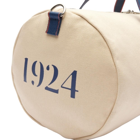 Sac de Voyage Beige/Marine Mixte Lacoste Duffle