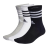 x3 Chaussettes Noires/Grises/Blanches Homme Adidas IC1323
