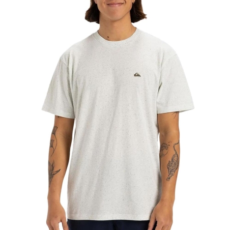 T-shirt Kaki Chiné Homme Quiksilver Neps
