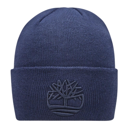 Bonnet Bleu Homme Timberland Tonal