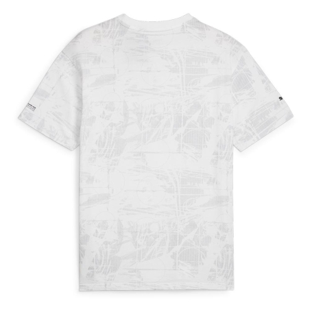 T-shirt Blanc/Gris Homme Puma Mapf1 Statement