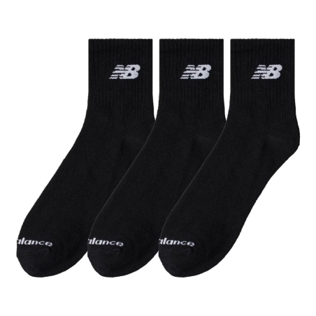 X3 Paires de Chaussettes Noir Homme New Balance Everyday